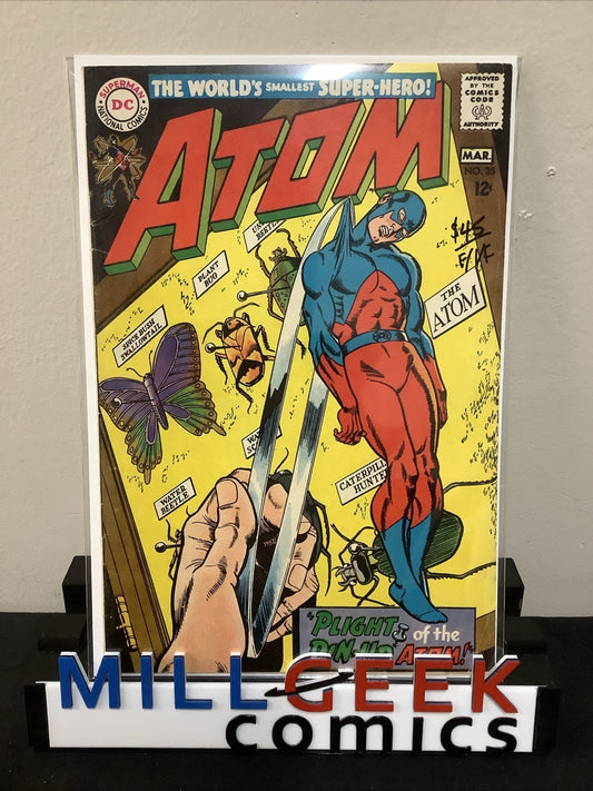 The Atom #35 (DC Comics February-March 1968) F/VF (7.0) Gardner Fox/Gil Kane