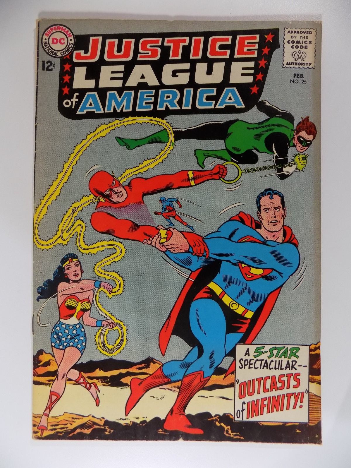 Justice League of America #25 DC Comic February 1964 Fine/Very Fine