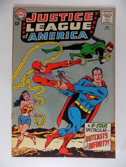 Justice League of America #25 DC Comic February 1964 Fine/Very Fine