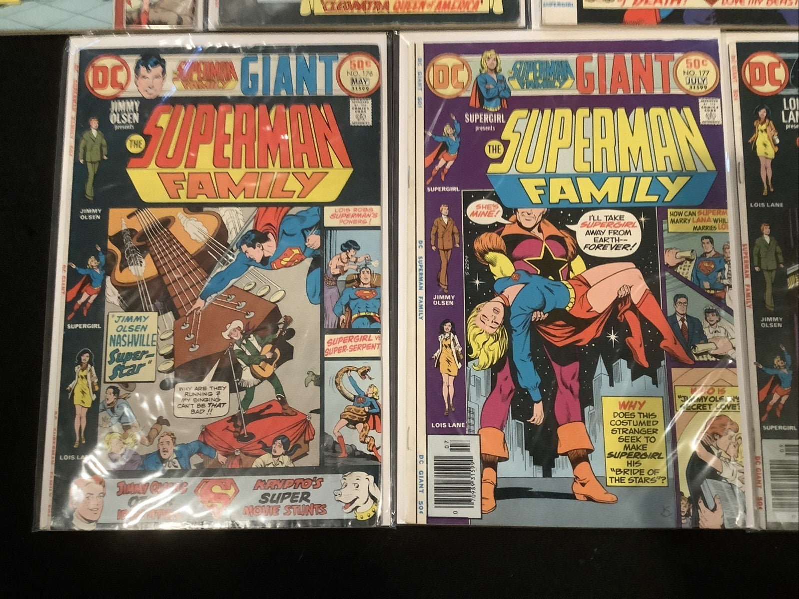 The Superman Family #170-180 Comic Lot, DC Comics, DC Giant-size, 1975