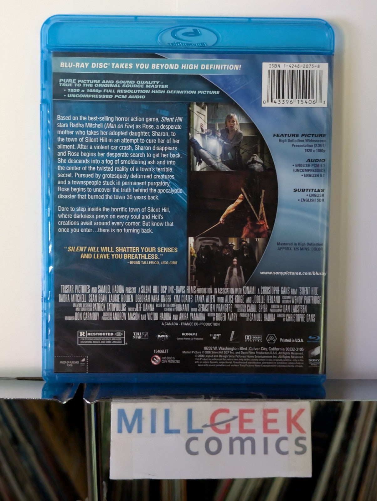 Silent Hill, directed by Christophe Gans (Blu Ray) -JD