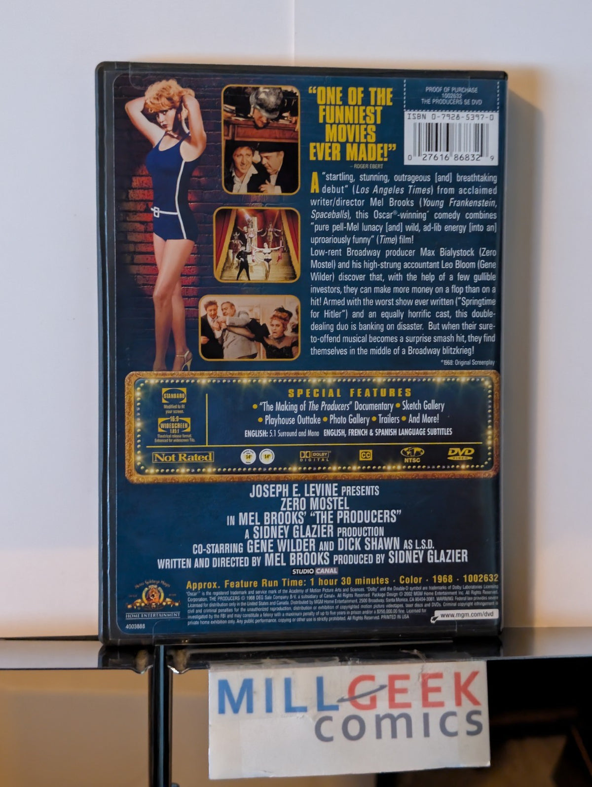 Secret Ballot / The Producers (1968), 2 Comedy Movie Set (DVD) -JD