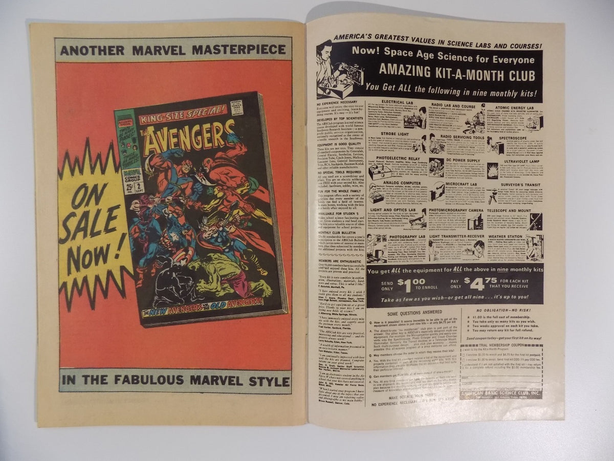 Fantastic Four #79 Marvel Comic October 1968 Fine-
