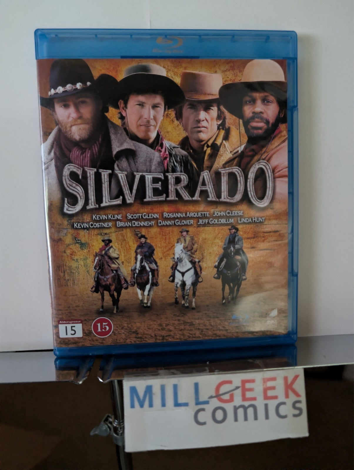 Silverado, Kevin Kline & John Cleese, REGION FREE (Blu-Ray) -JD