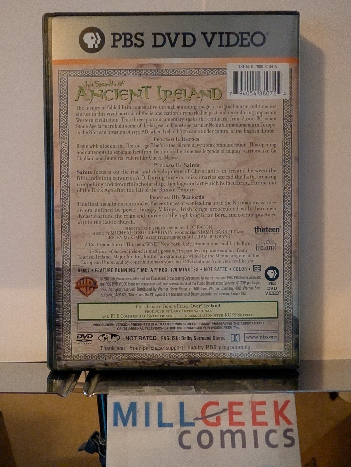 Roots of a Man, Signed #174 / In Search of Ancient Ireland (DVD) Like New -JD