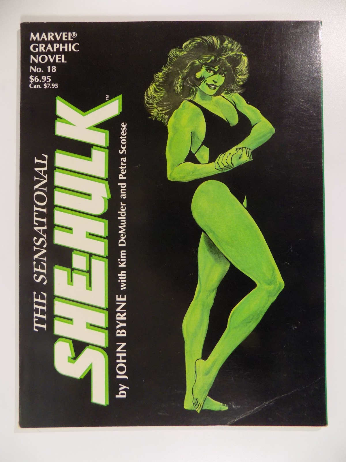 The Sensational She-Hulk Marvel Graphic Novel #18 First Print Very Fine- 1985