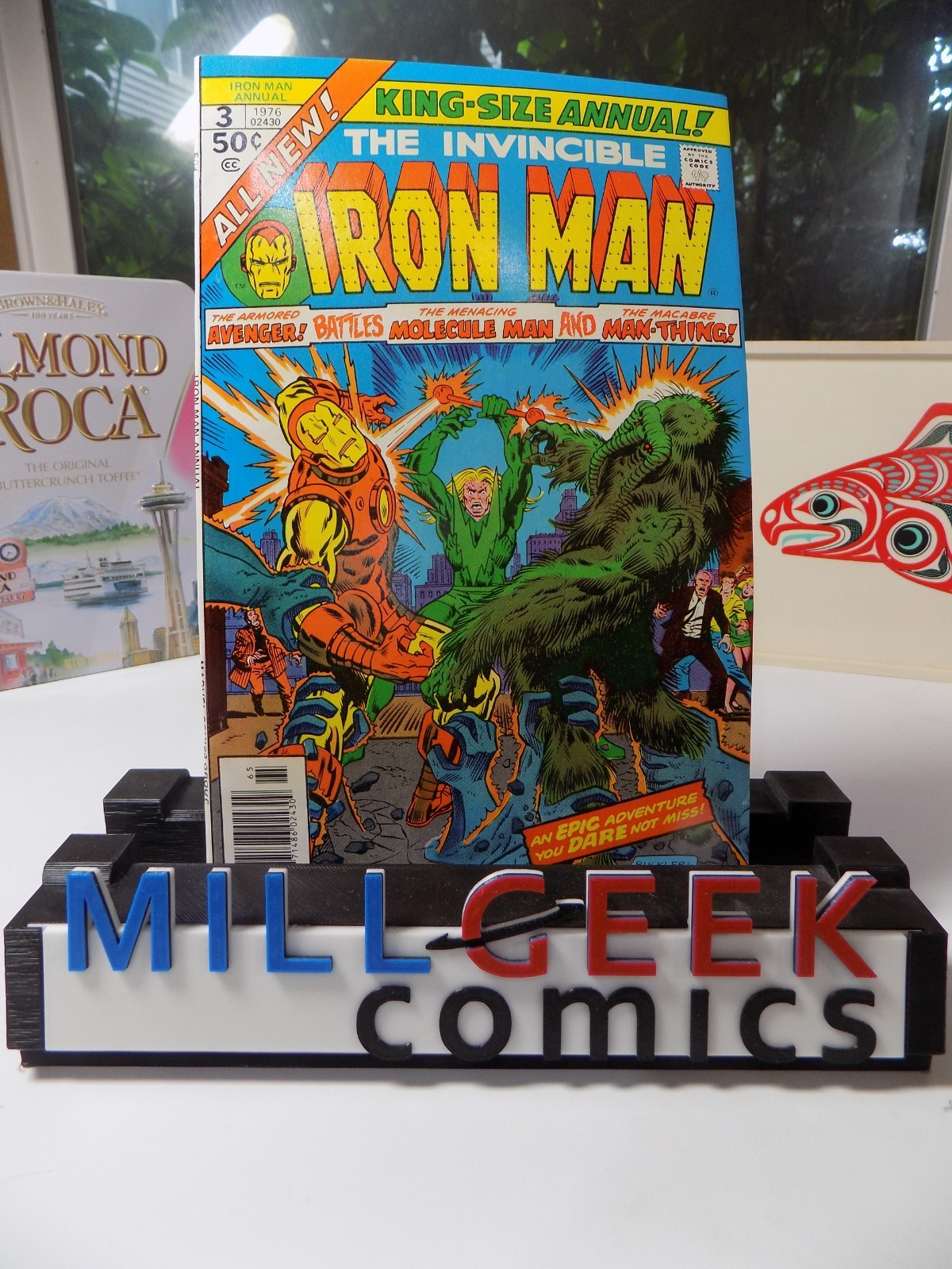 Iron Man King-Sized Annual #3 Marvel Comic 1976 Very Fine/Near Mint