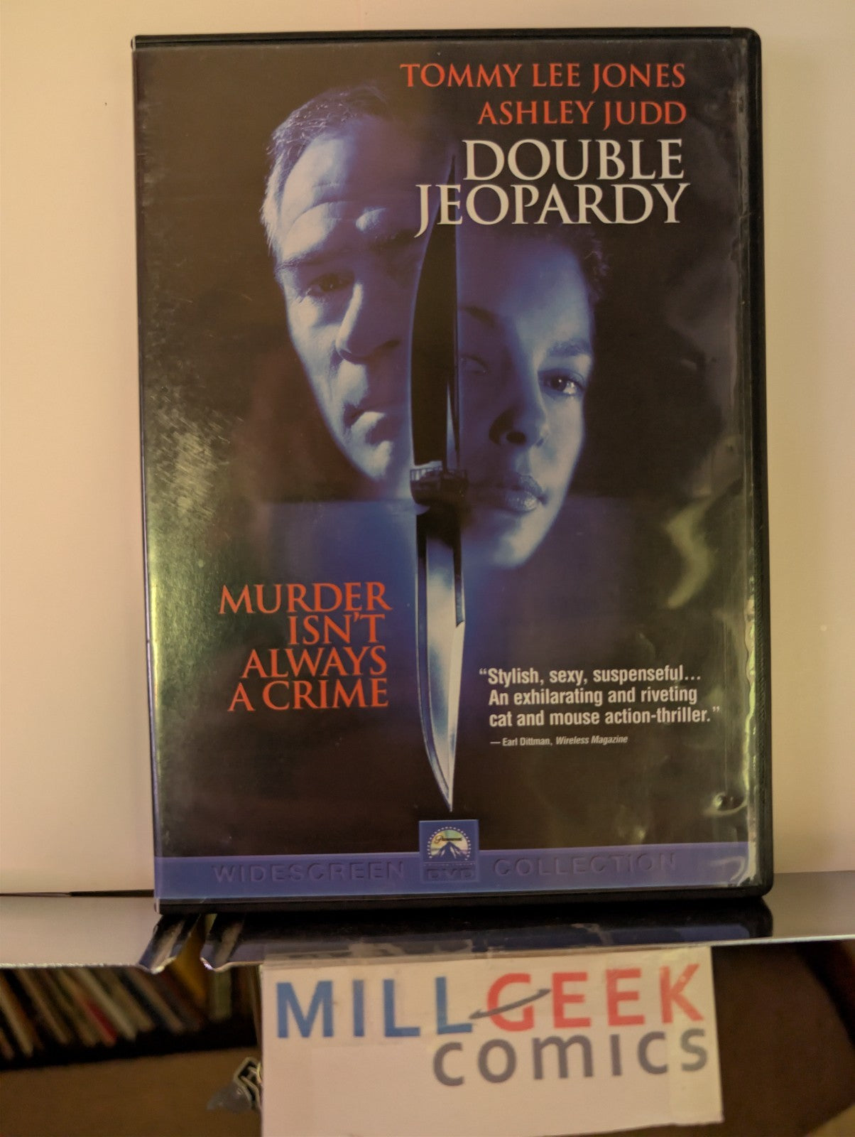 The Trial / Double Jeopardy, Orson Wells & Tommy Lee Jones, 2 Movie Lot (DVD)-JD