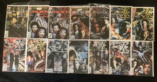The X-Files #0-24 + Annuals #1-2 Comic Lot, Topps, #1 Numbered Variant, See Pics