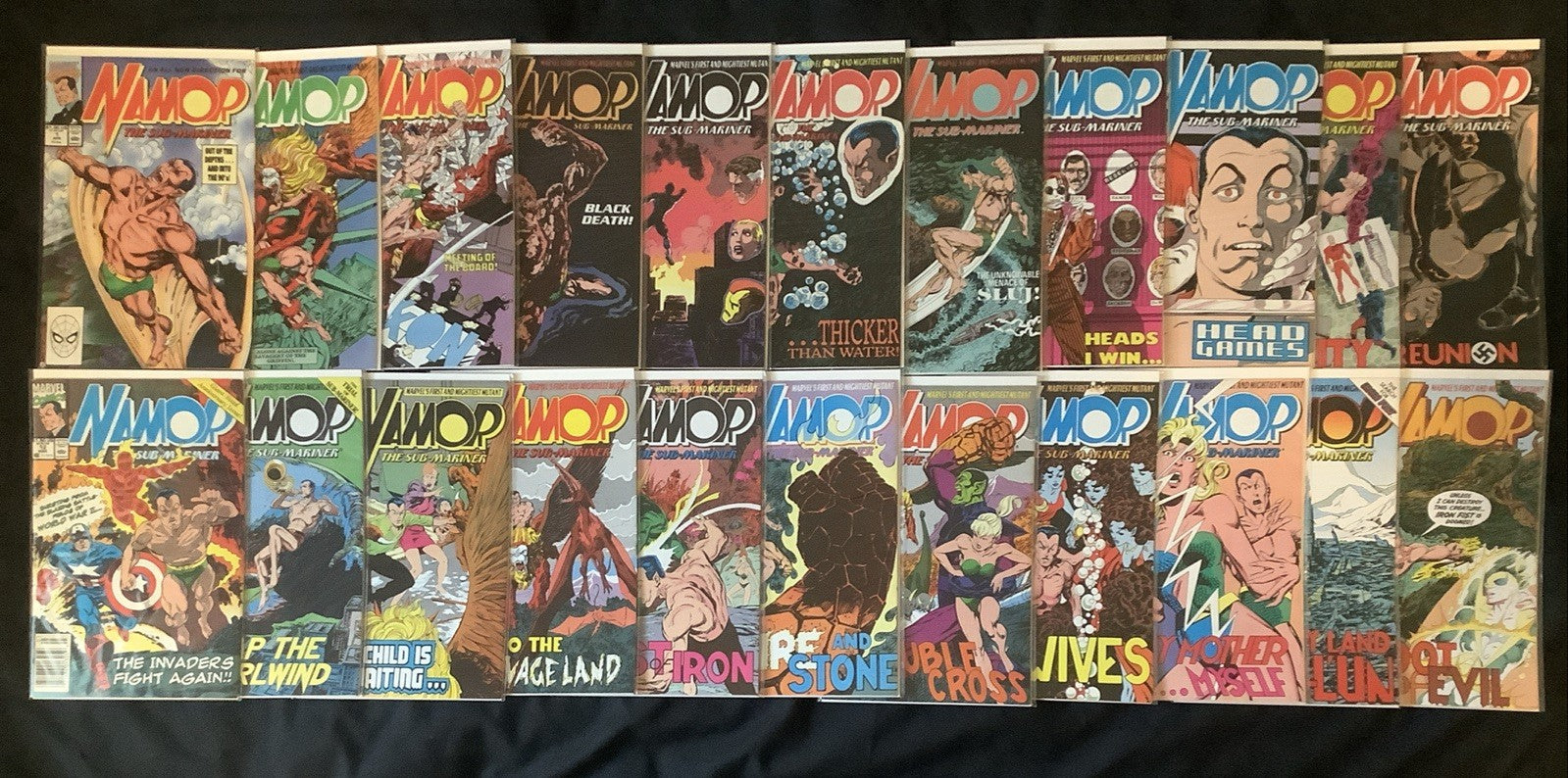 Namor, the Sub-Mariner #1-62 + Annuals #1-3 Comic Lot, Marvel, John Byrne, 1990