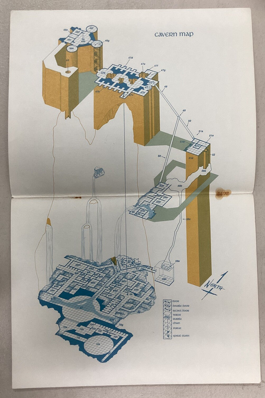 AD&D Dragon Lance -Dragons of Despair-Game Adventure DL1-1984 TSR 9130 2nd Print