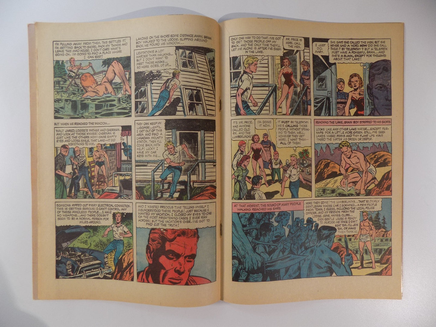 Brain Boy #6 Dell Comic Sept-Nov 1963 Fine/Very Fine