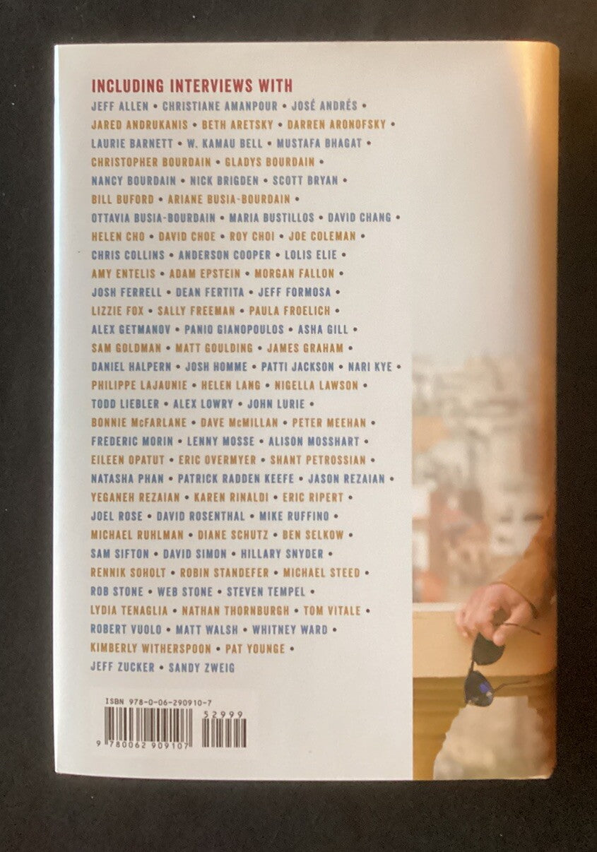 Bourdain : The Definitive Oral Biography by Laurie Woolever (Hardcover, New) -JD