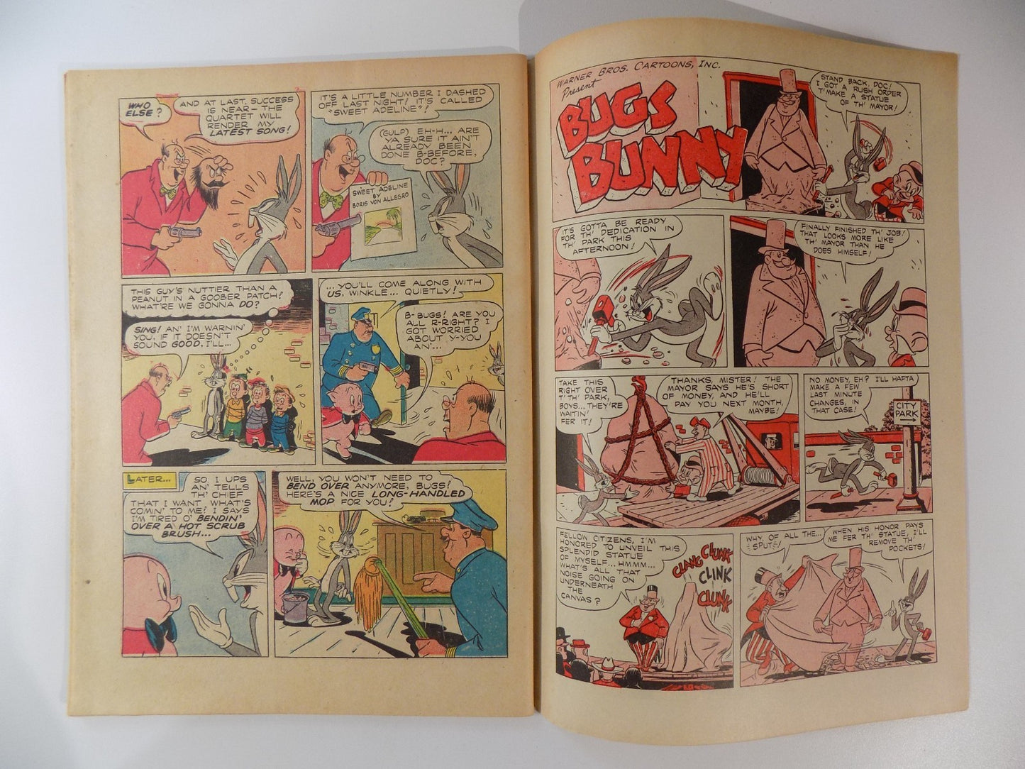 Four-Color #266 Bugs Bunny February Dell Comic 1950 Fine