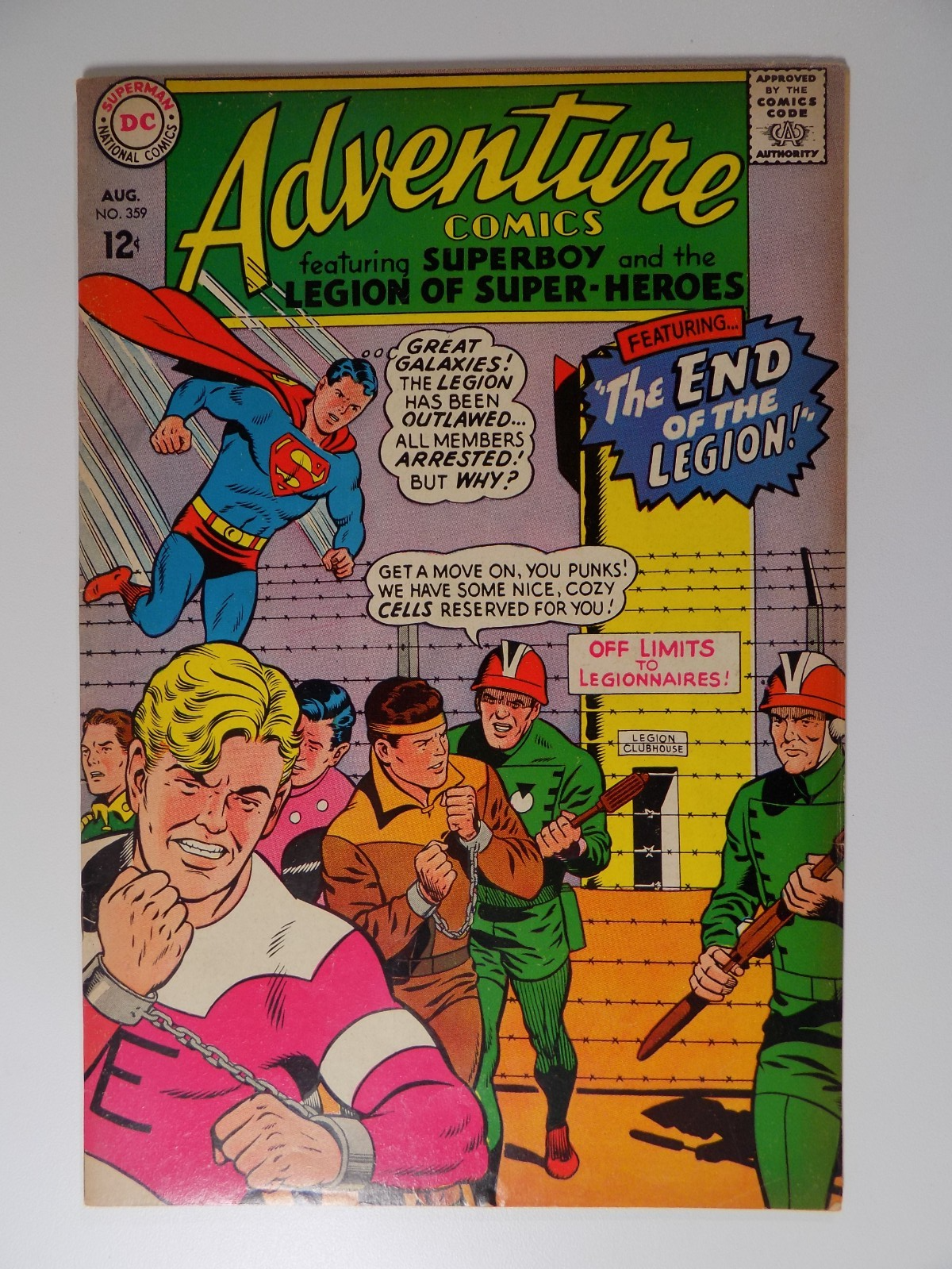 Adventure Comics #359 DC Comics Fine- August 1967