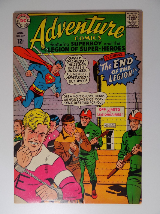 Adventure Comics #359 DC Comics Fine- August 1967