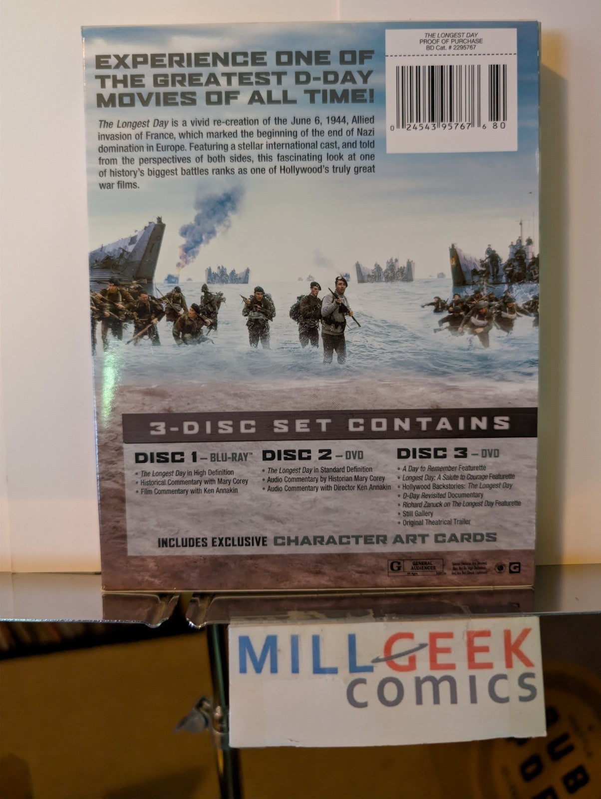 The Longest Day, Darryl F. Zanuck (Blu-ray) -JD