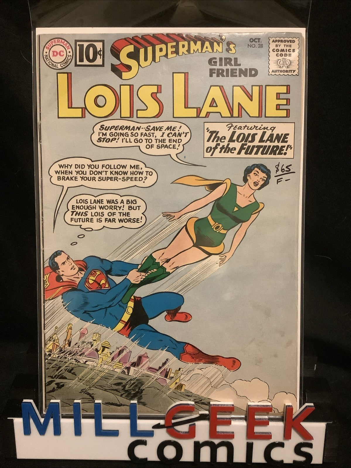 Superman's Girlfriend Lois Lane #28 (DC Comics) F- (5.5) Lois Lane Of The Future