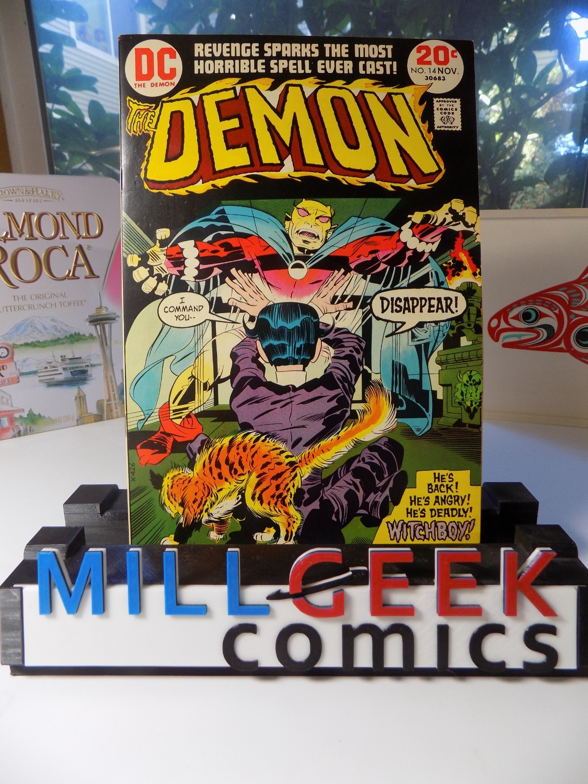 Demon #14 DC Comic November 1973 Very Fine+