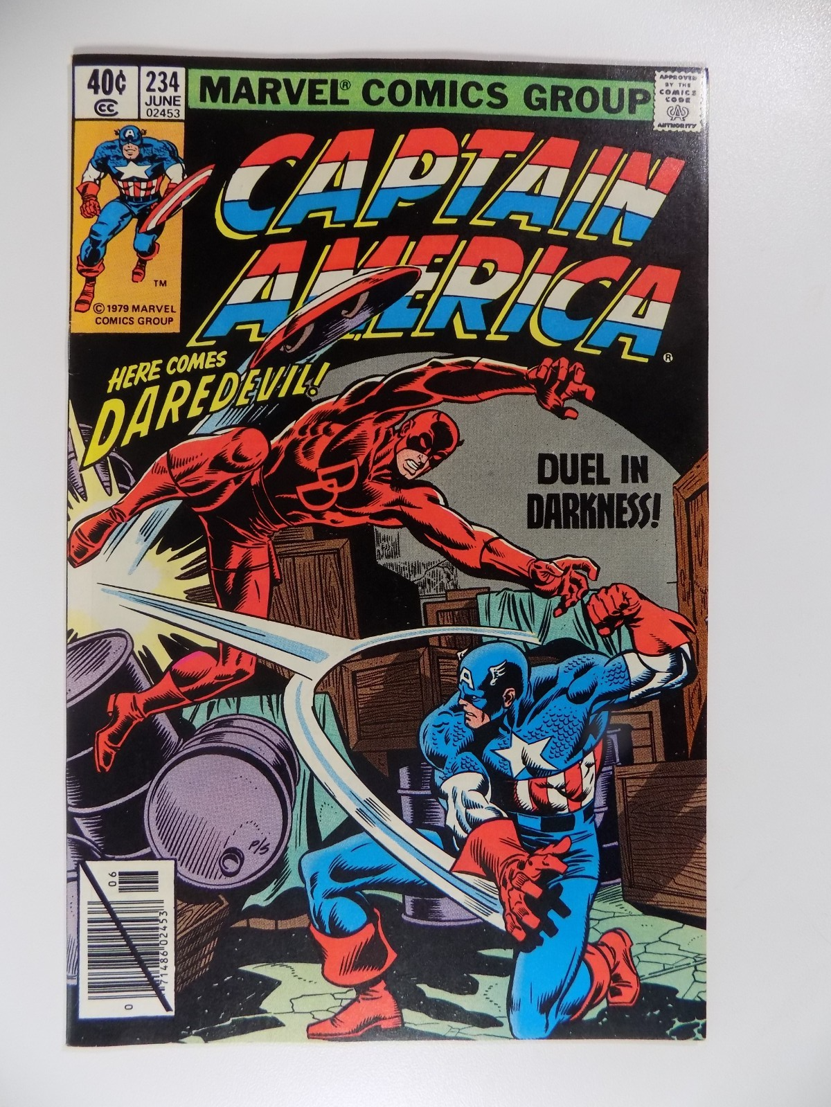 Captain America #234 Marvel Comic June 1979 Near Mint-