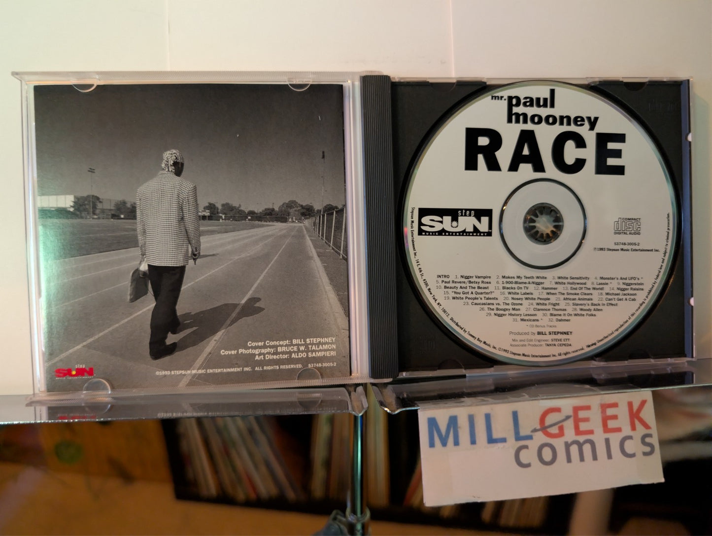 Mr. Paul Mooney - Race, 1993 Comedy, CD, RARE STEPSUN Canadian Release -JD