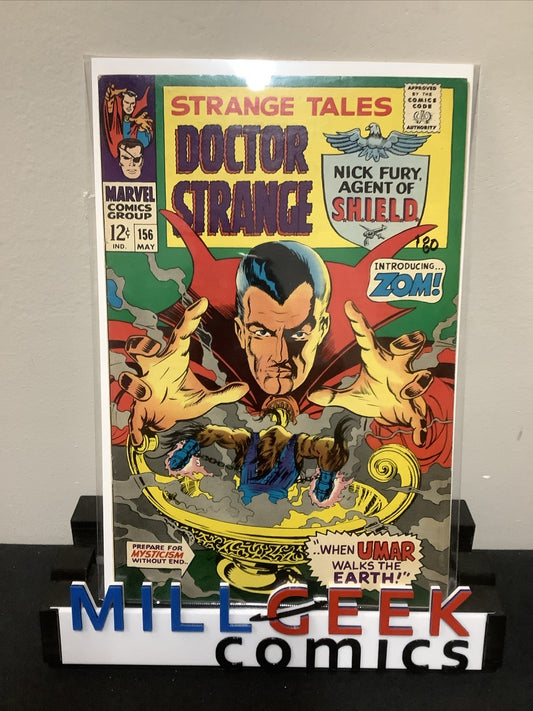 Strange Tales #156 (1967) VF- (7.5) Cream To Off White, Stan Lee/Jim Steranko