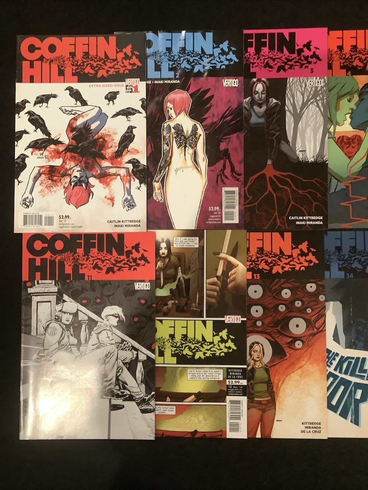 Coffin Hill #1-20 Complete Comic Set, Vertigo/DC Comics, Caitlin Kittredge
