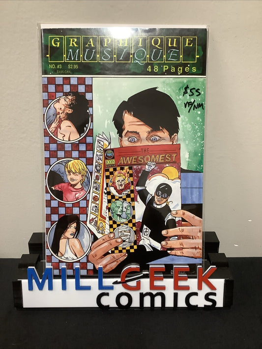 Graphique Musique #3 (Slave Labor Graphics May 1990) VF/NM (9.0) Allred
