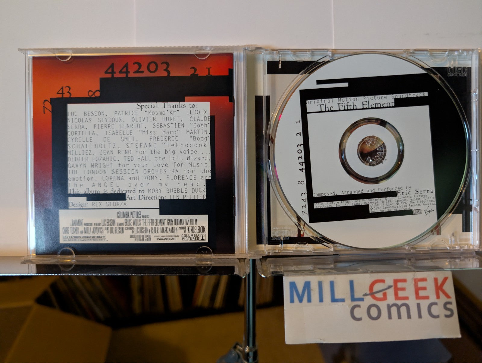 Movie Soundtrack 4 CD Lot (Priscilla, Kill Bill Vol 2, Fifth Element, Crow) -JD