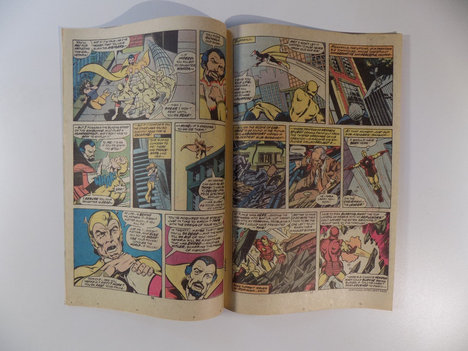 Avengers #165 Marvel Comic November 1977 Very Fine