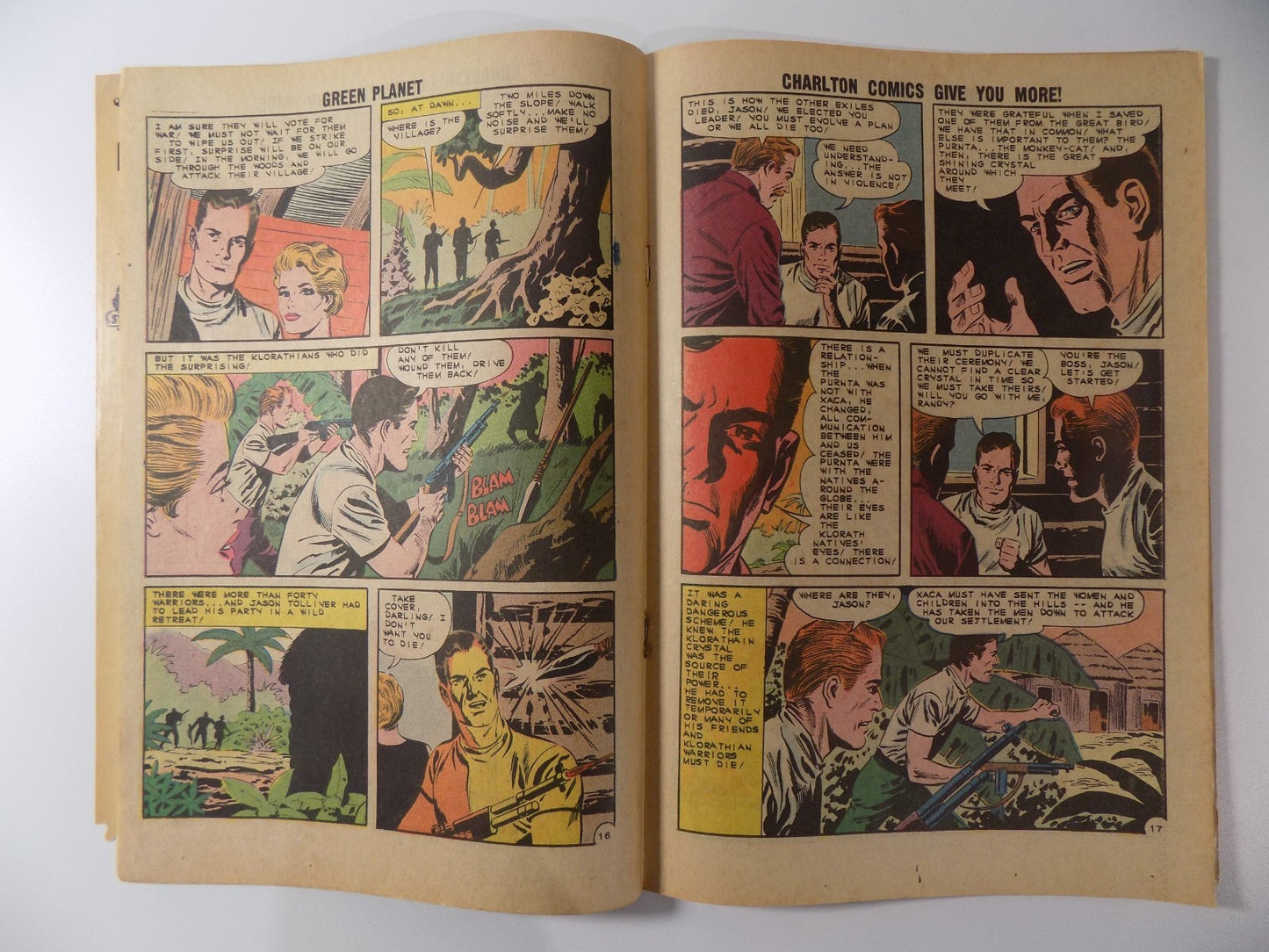 Green Planet Special Edition 1962 Scarce! Chalton Comic Fine-