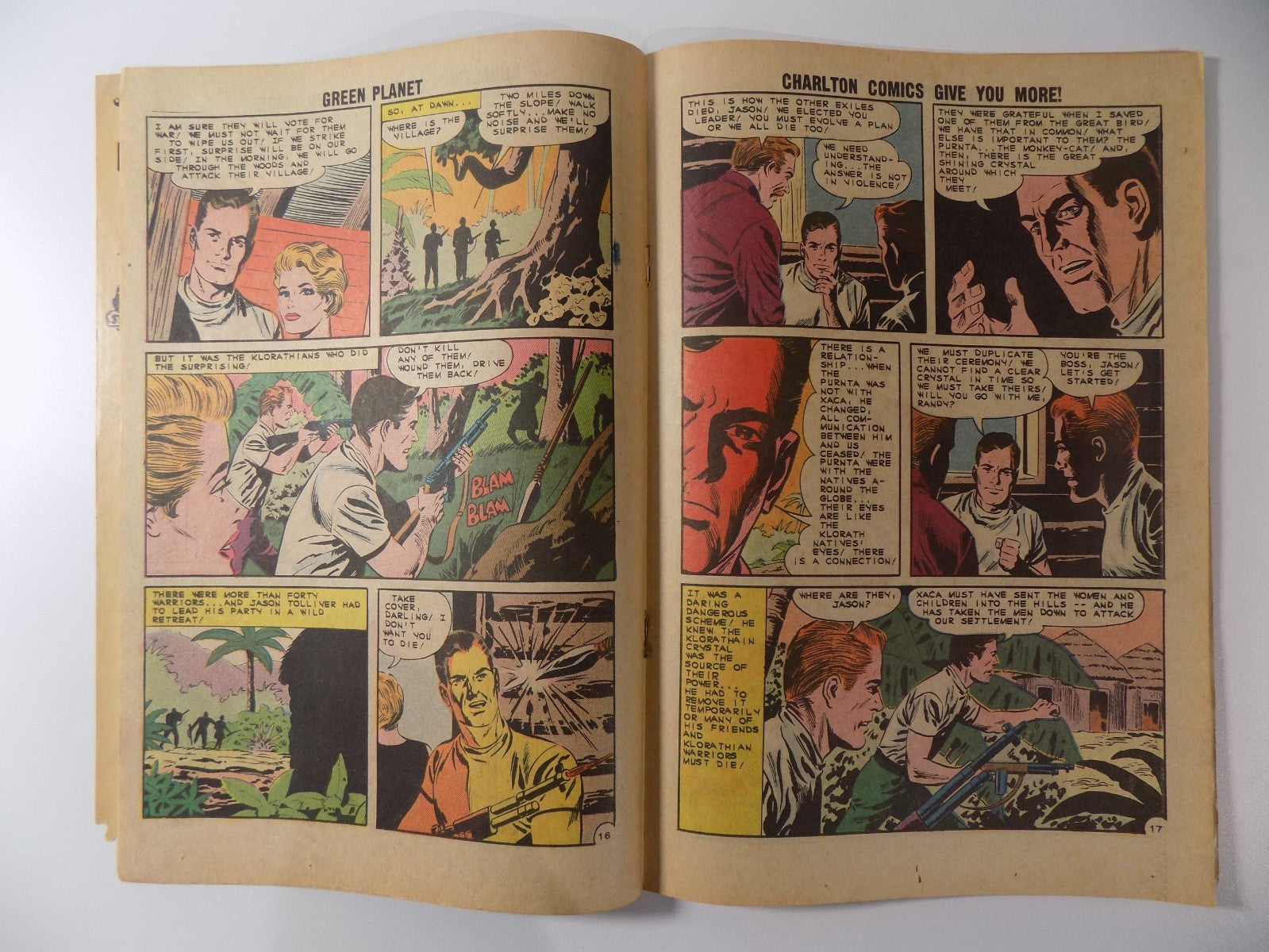 Green Planet Special Edition 1962 Scarce! Chalton Comic Fine-