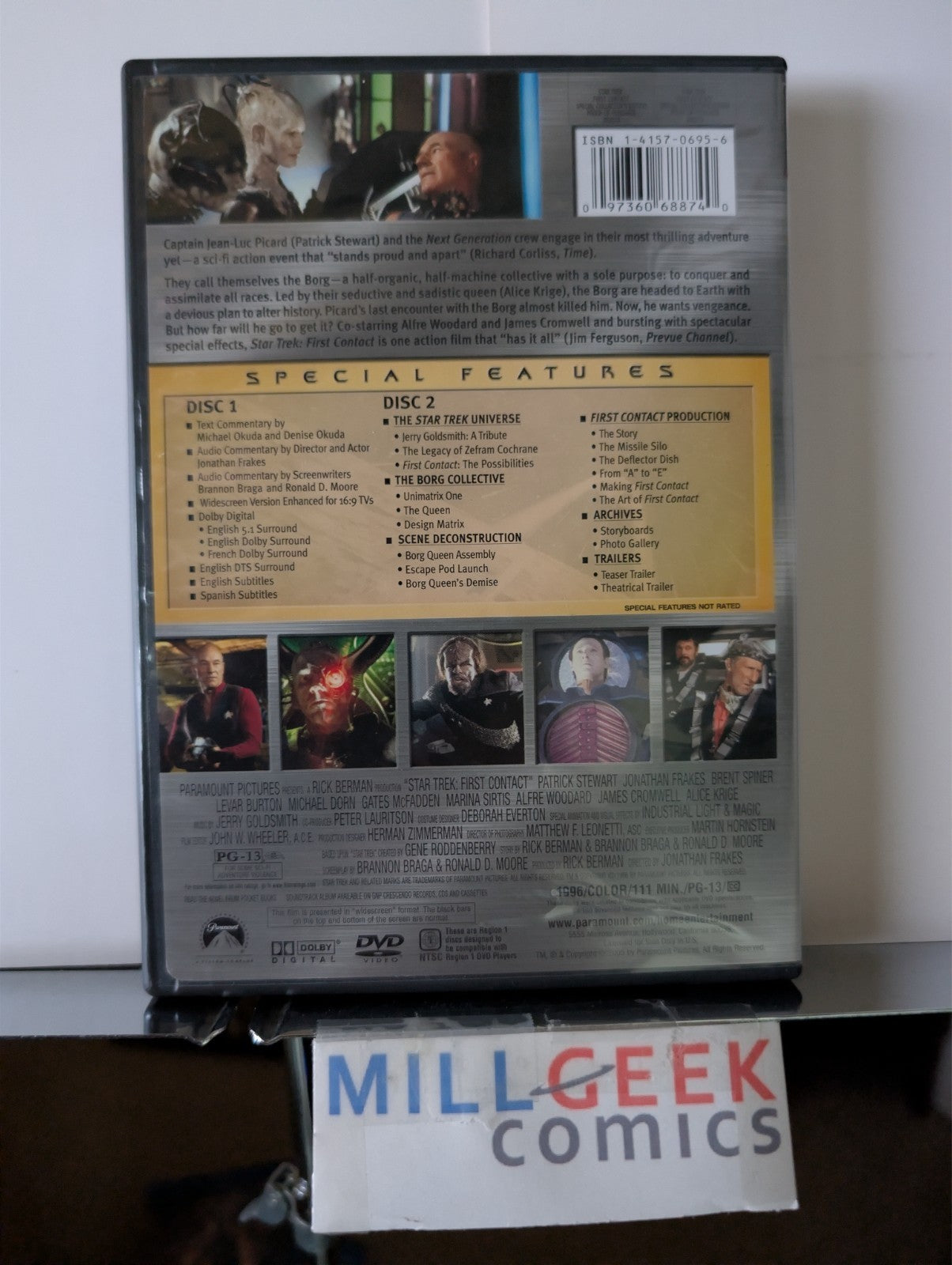 Star Trek Movies Special Collector's Edition, 6 Movie Set (DVD) Like New-JD