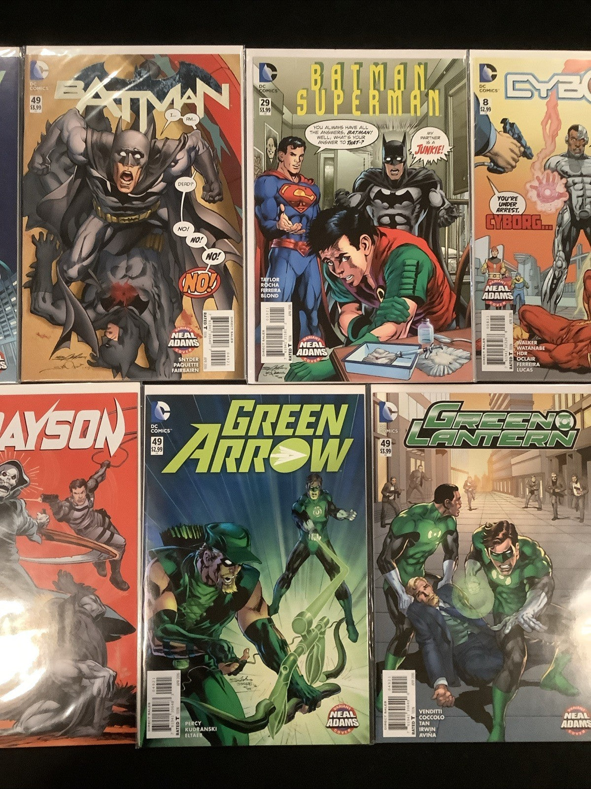 Neal Adams Variant Month Complete Comic Set, DC Comics, New 52, 26 Comics Total