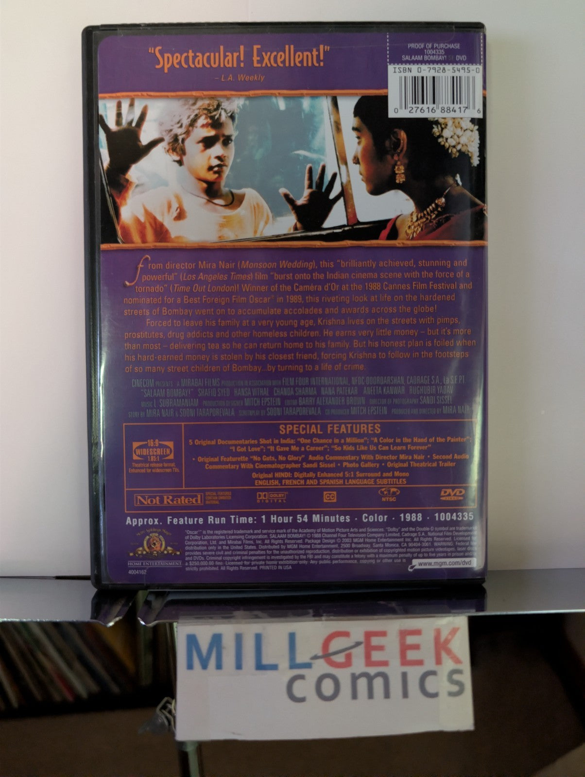 Salam Bombay! / The Razor's Edge, 2 Movie Lot (DVD) -JD