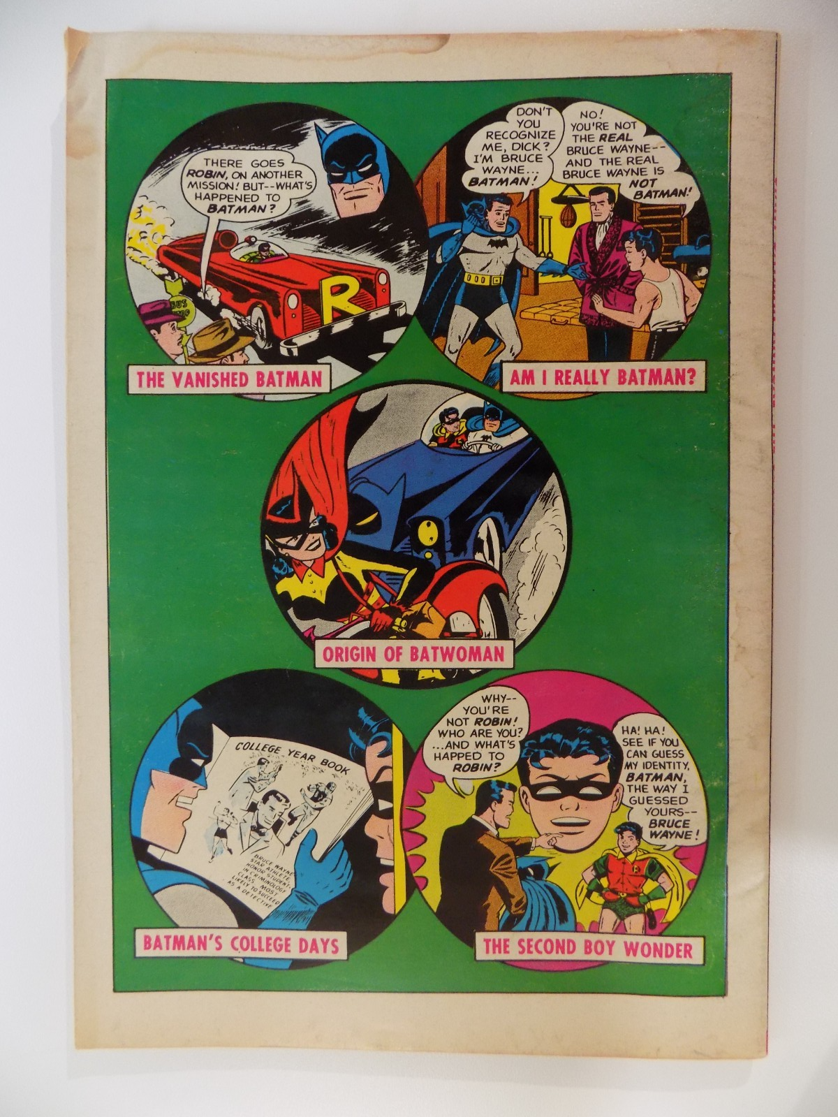 Batman Giant Annual #4 DC Comics Very Good+ Winter 1962-63