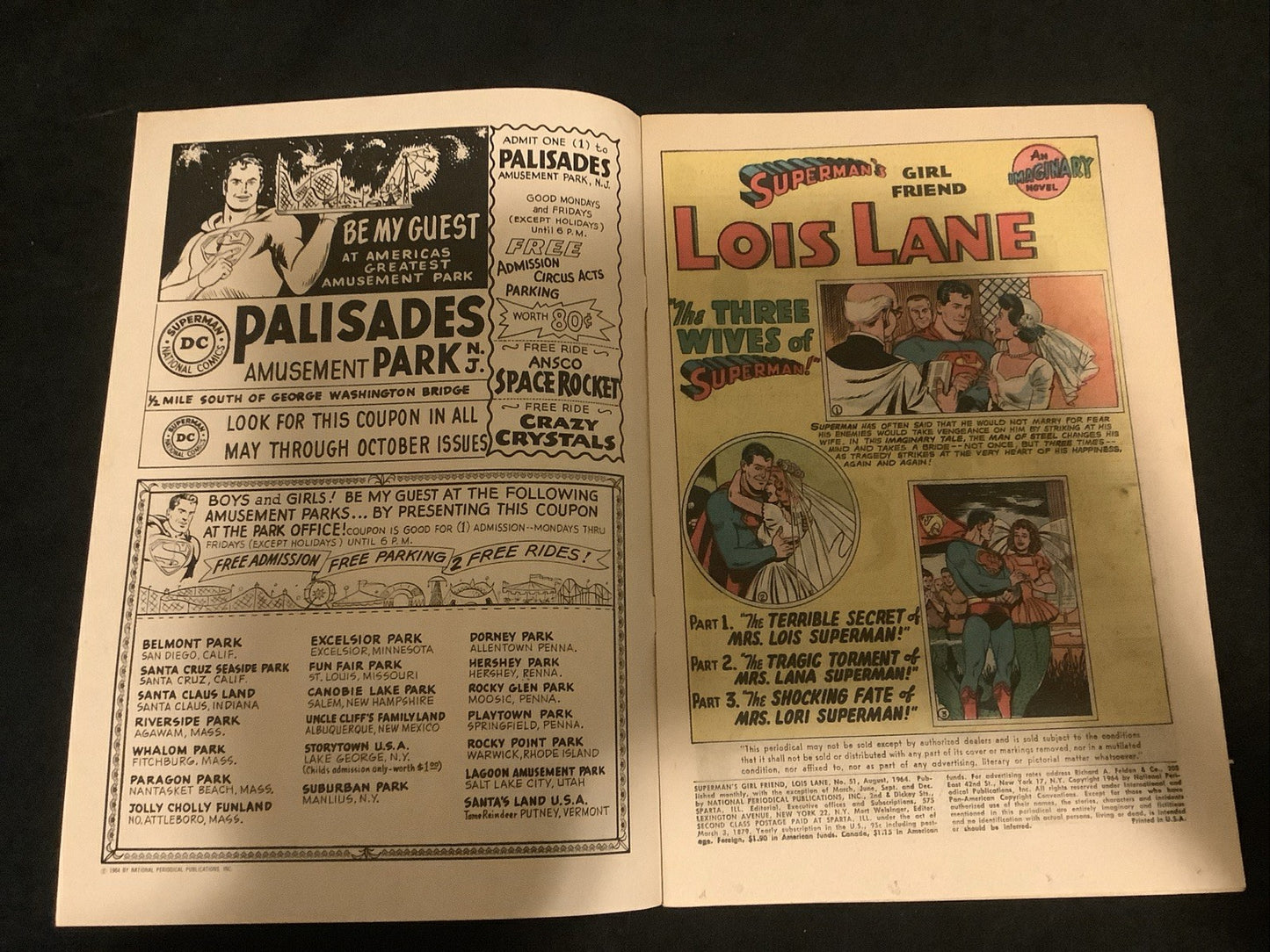 Superman's Girl Friend Lois Lane #51 (DC Comics) Fine (6.0)