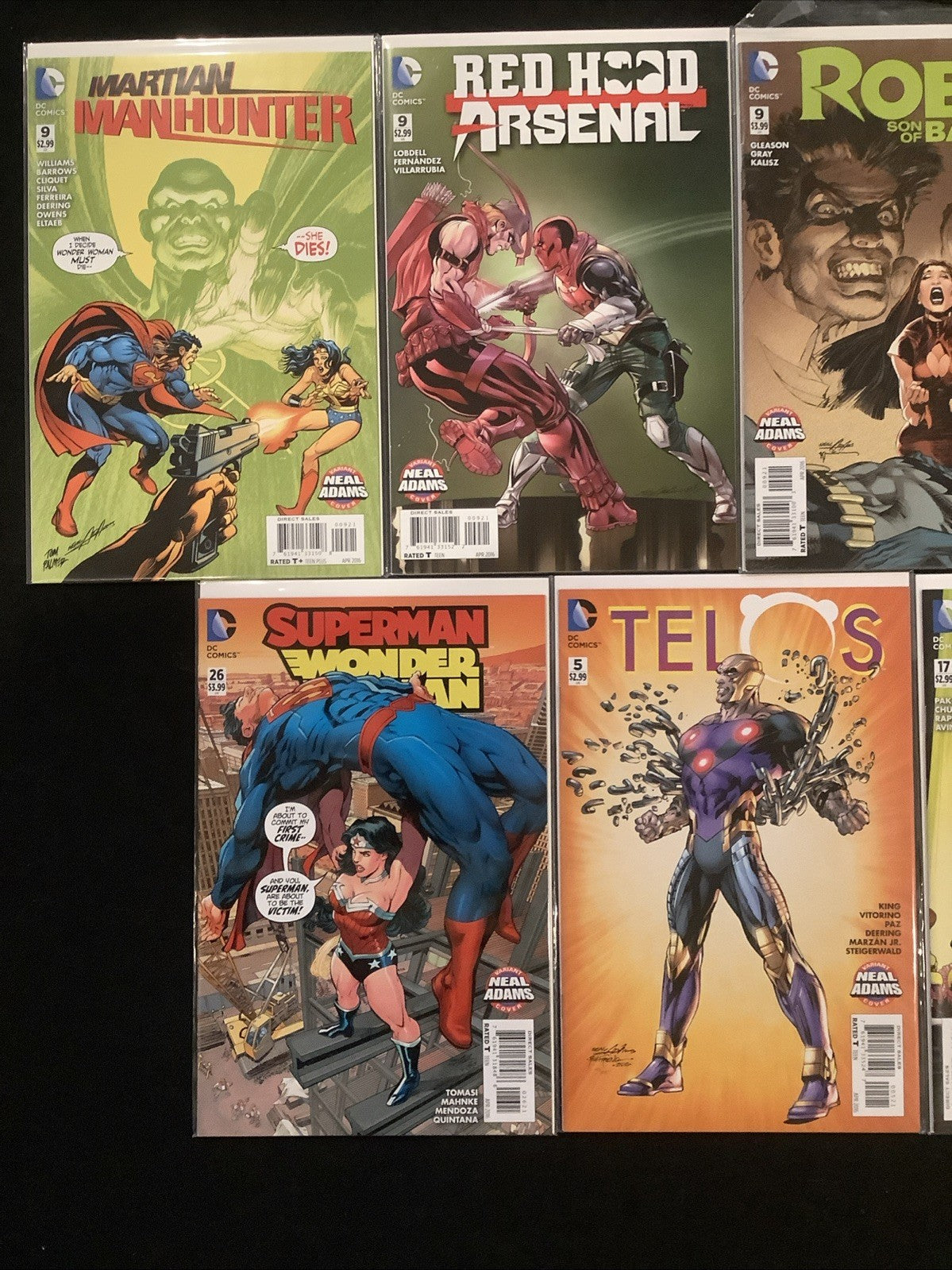 Neal Adams Variant Month Complete Comic Set, DC Comics, New 52, 26 Comics Total