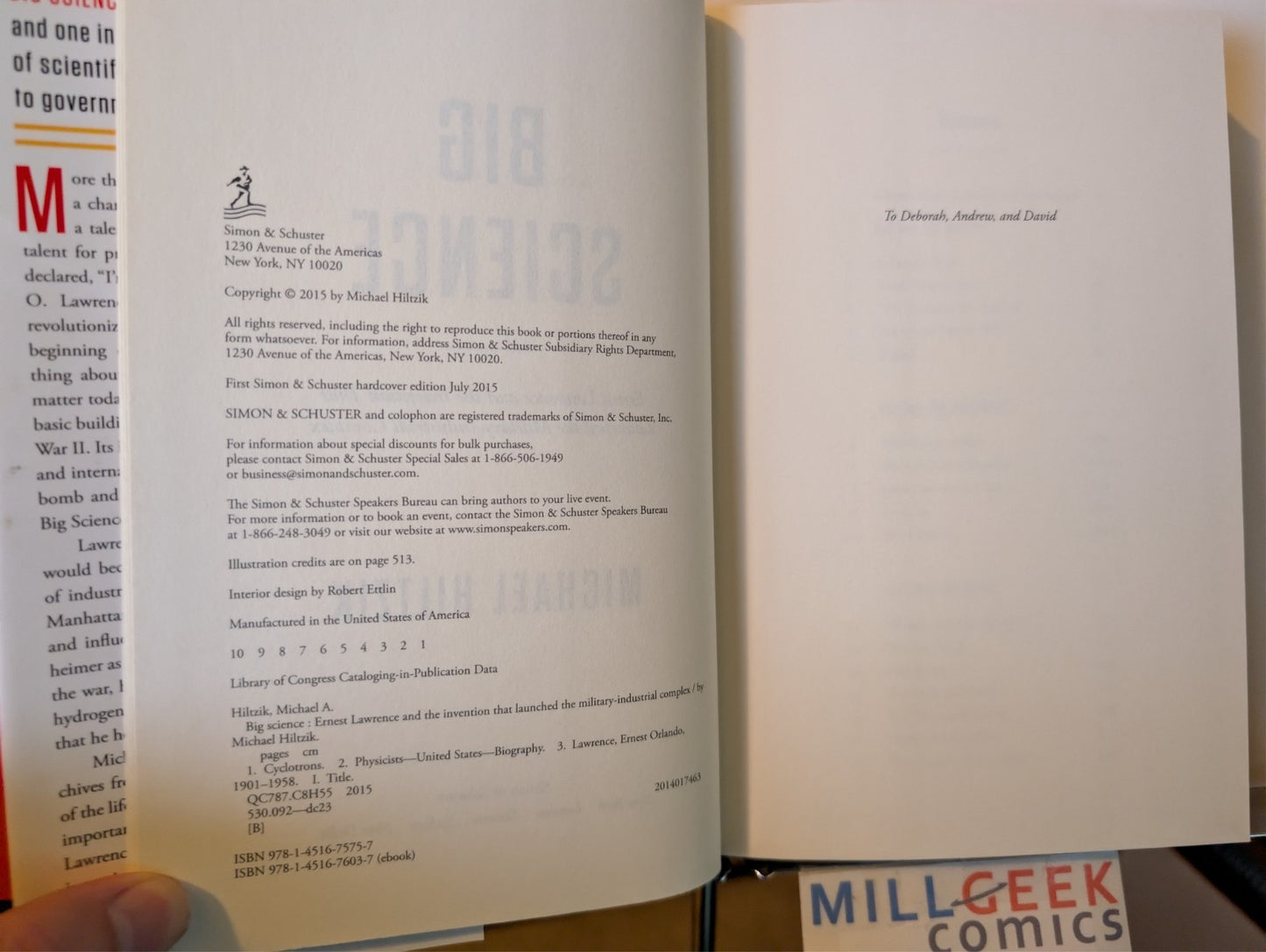 Big Science / How the Hippies Saved Physics, Hiltzik & Kaiser -JD