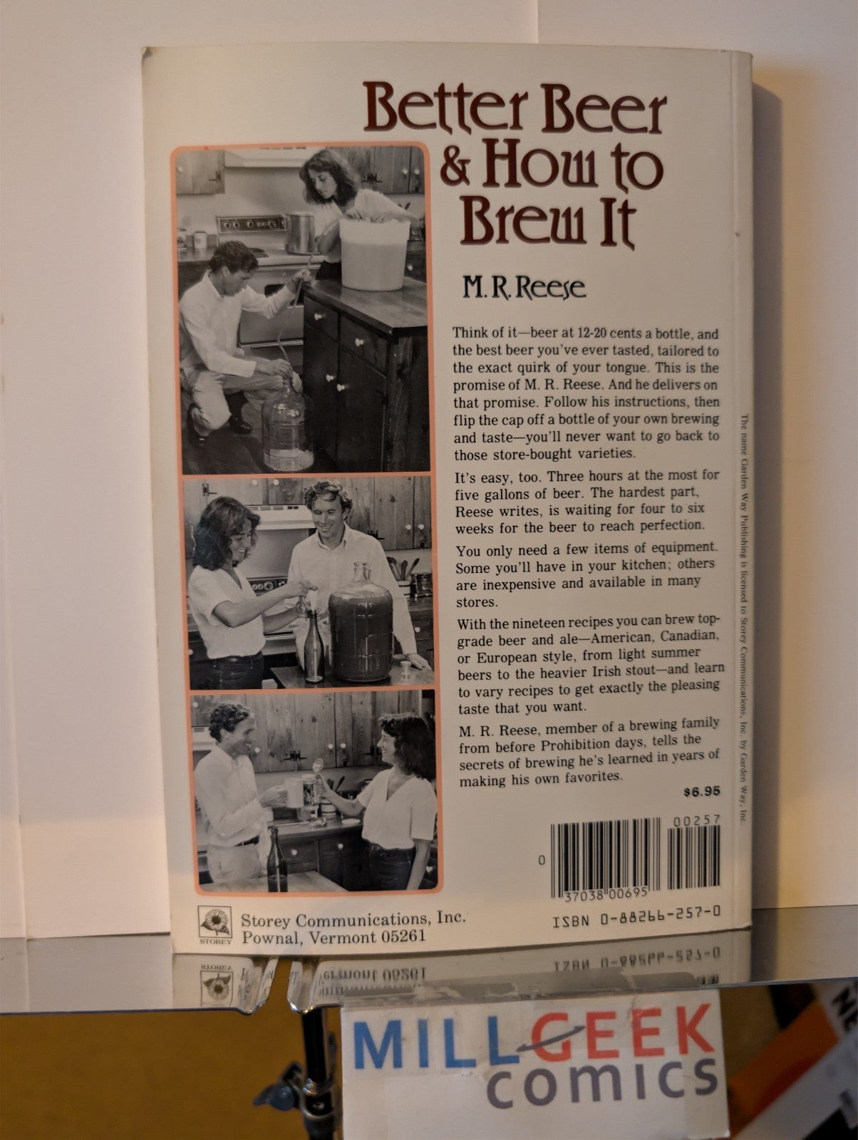 Homebrewing Beer, How To and Recipes, 3 Book Lot, Paperback -JD