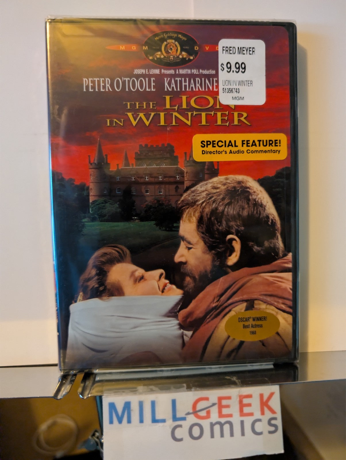 Medieval  4 Movie Lot - Lion in Winter, Hamlet, Joan of Arc, Messenger (DVD) -JD