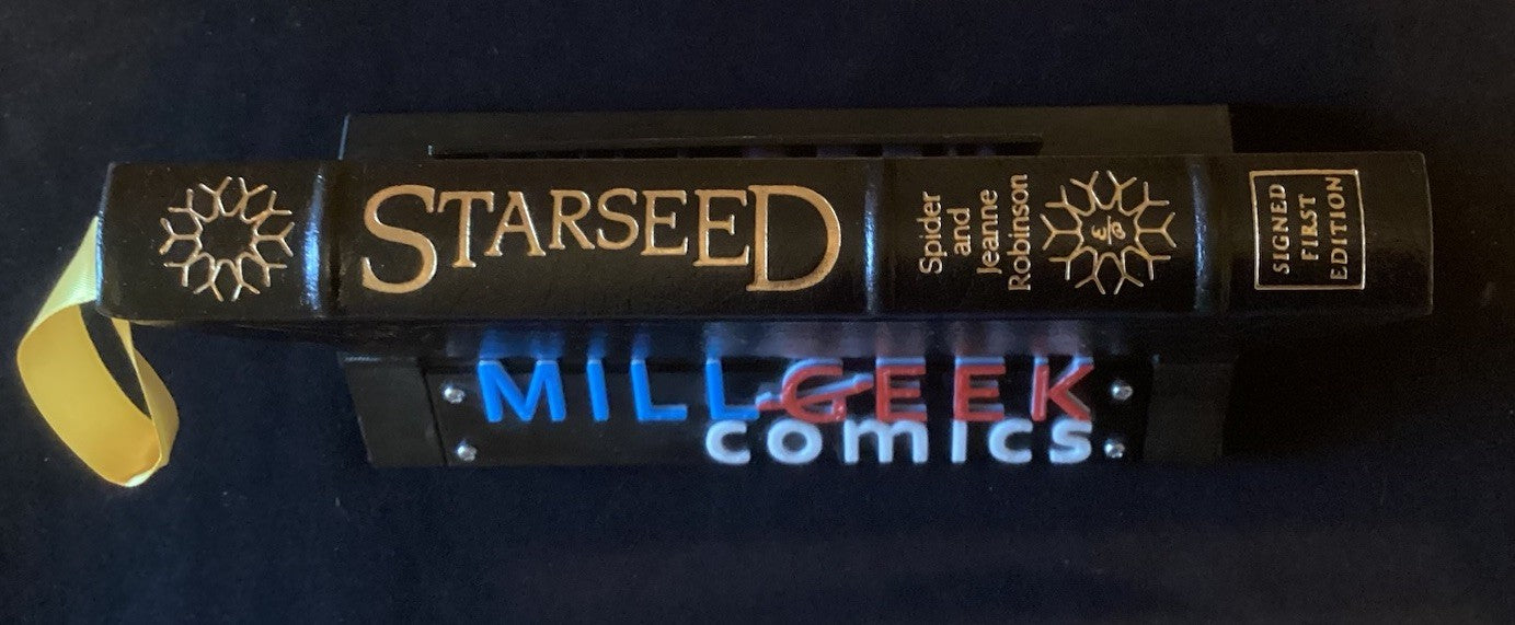 Easton Press "Starseed" FIRST EDITION, SIGNED by Spider and Jeanne Robinson -JD