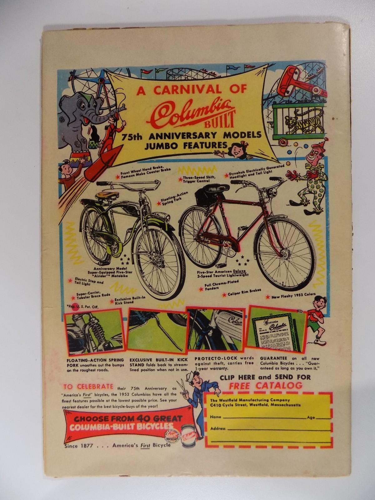 Leading Screen Comics #57 DC Comic November 1952 Fine-