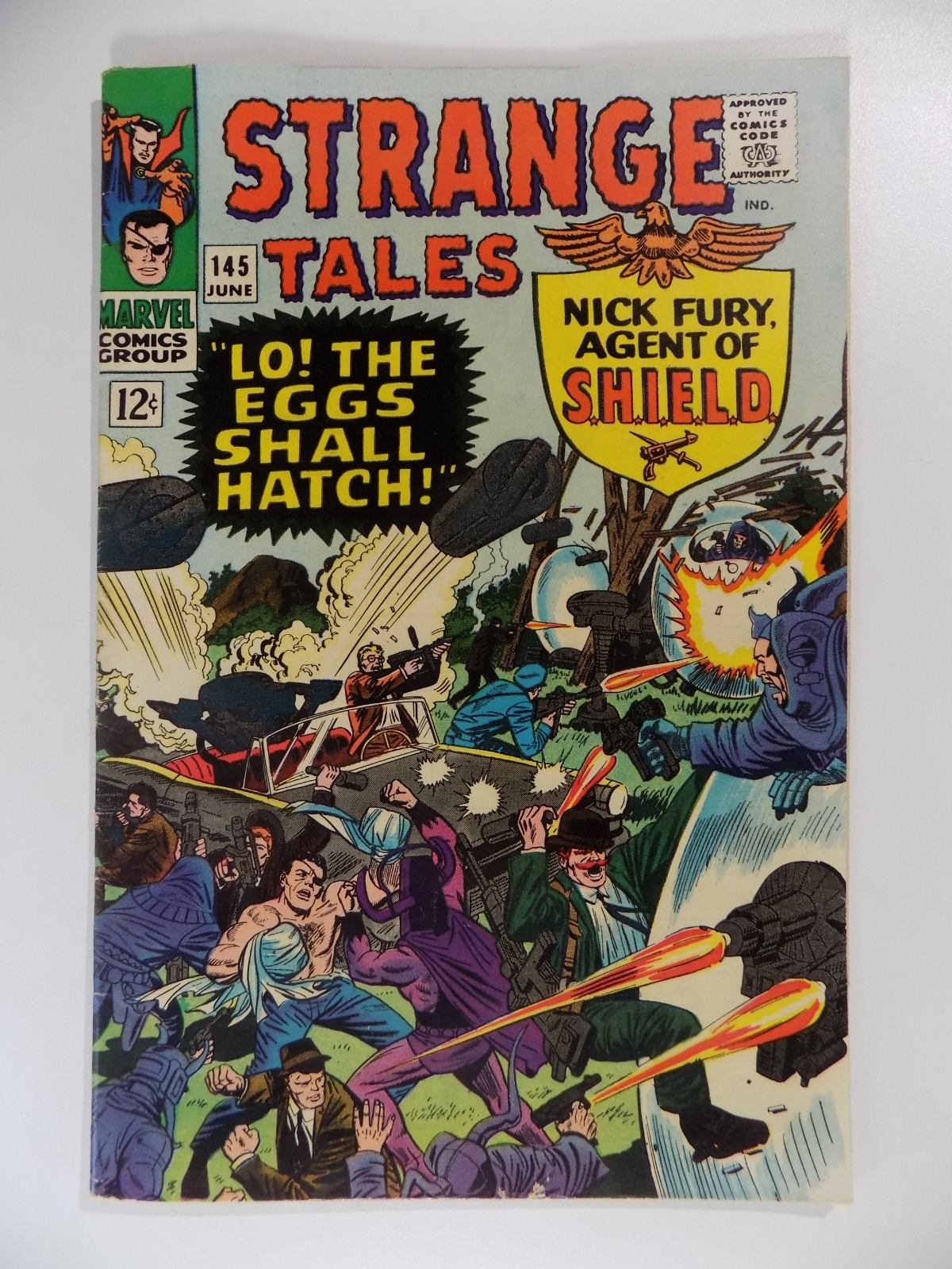 Strange Tales #145 Marvel Comic June 1966 Very Fine-