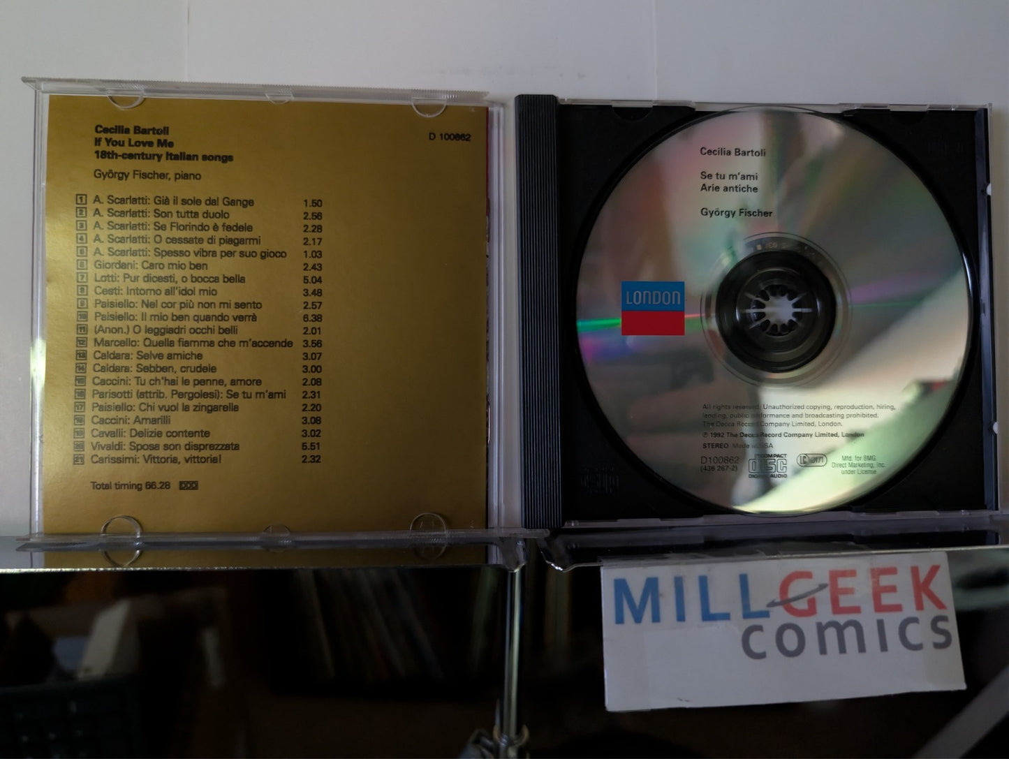 Classical Music 2 CD Lot (Wartime Choruses, If You Love Me Se Tu M'ami) -JD