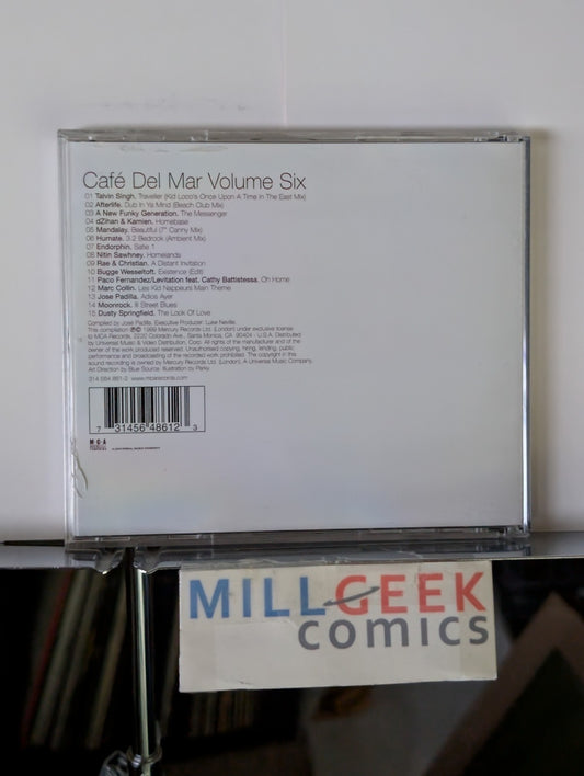 Cafe del Mar, Volume 6 - Compiled by Jose Padilla (CD 1999) Like New -JD