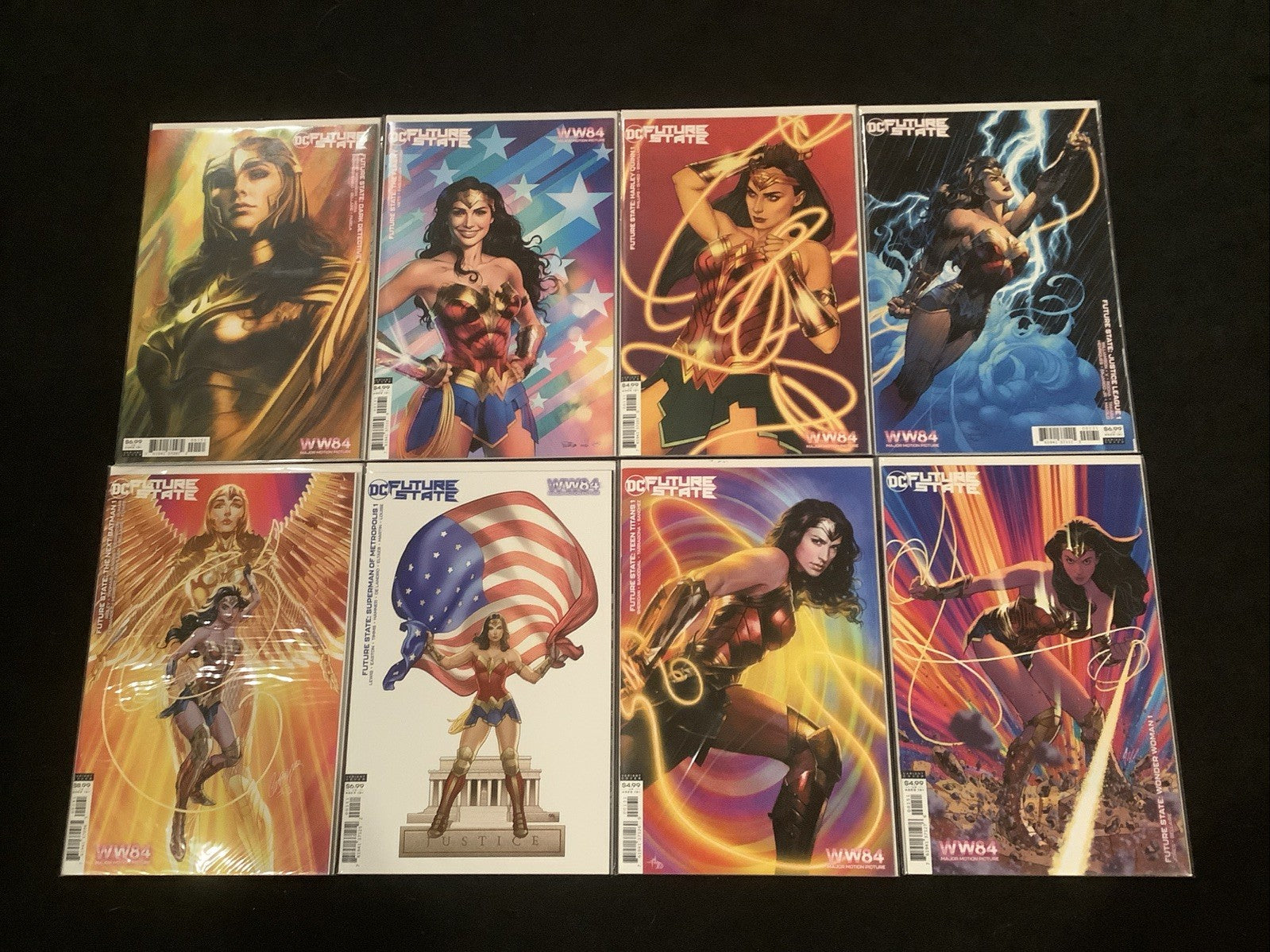 Wonder Woman 84 Variant Comic Bundle: See Photo For Details, 1st App Yara Flor