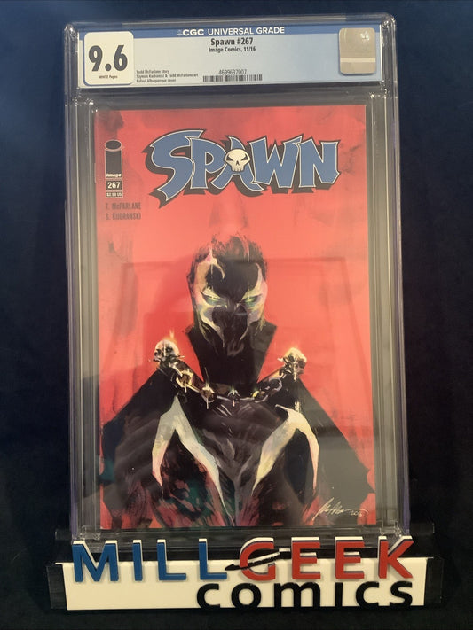 Spawn #267 (Image Comics) CGC Graded 9.6 (NM+) White Pages, McFarlane, 2016