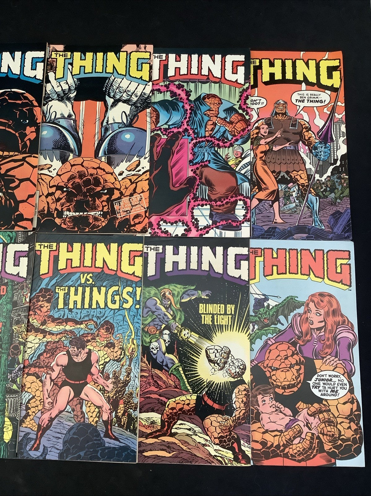 The Thing #1-34 Comic Lot, Marvel, John Byrne, Origin Of The Thing Retold, 1983
