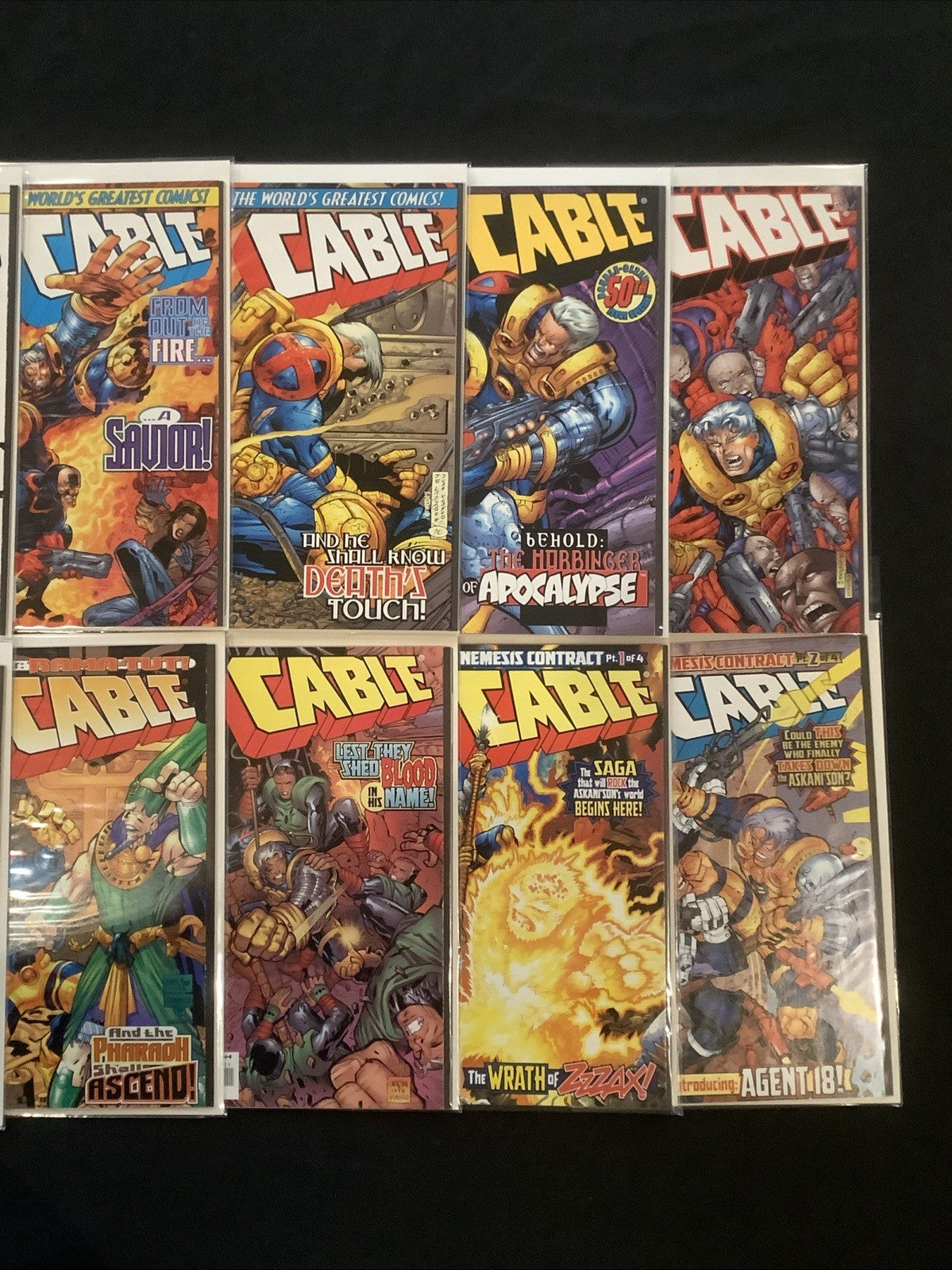 Cable #25-60 Comic Lot, Marvel Comics, Joe Casey, 1st Harbinger Of Apocalypse